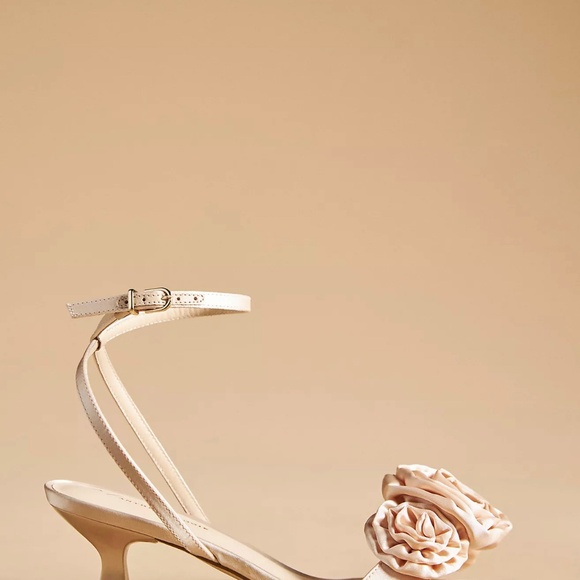 New Anthropologie Florette Heels - Picture 3 of 3